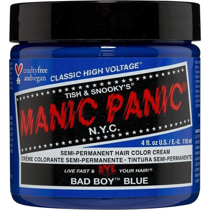 Manic Panic High Voltage Classic Hair Dye Bad Boy Blue 118ml