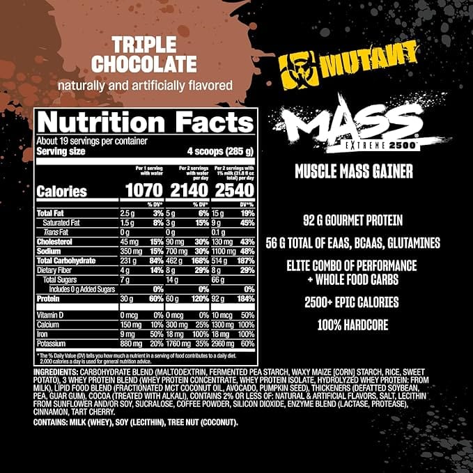 Nutritional information