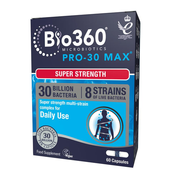 Bio360 Pro-30 Max (30 Billion Bacteria), Natures Aid