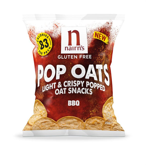 Gluten Free BBQ Pop Oats 20g, Nairns