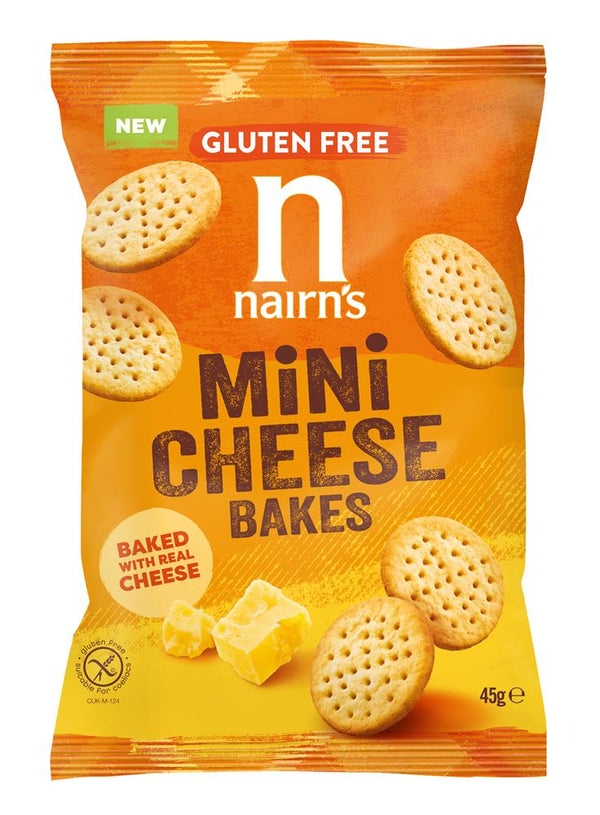 Nairn's Gluten Free Mini Cheese Bakes 45g, Nairns