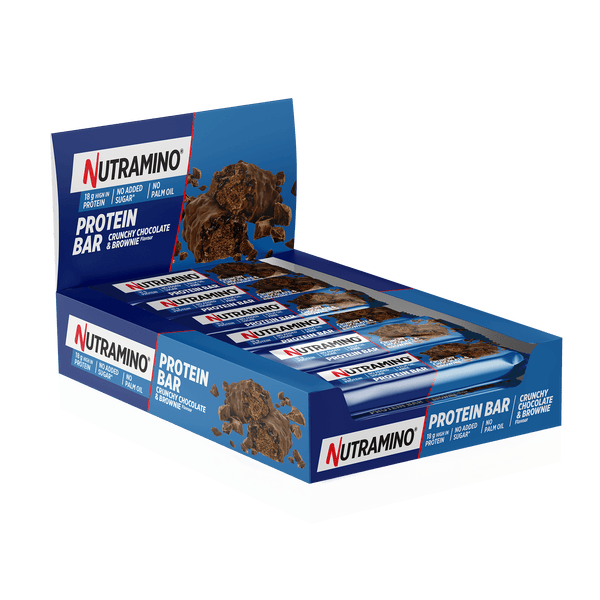 Nutramino Protein Bar 12x55g Crunchy Chocolate Brownie