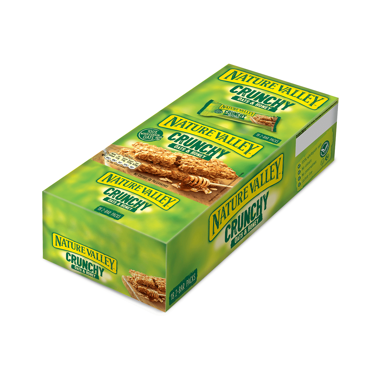 Nature Valley Crunchy 18x42g Oats & Honey