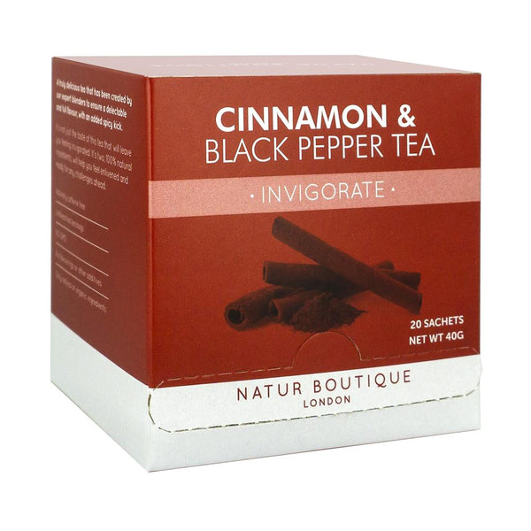 Cinnamon Tea with Black Pepper - 20 Sachets, Natur Boutique