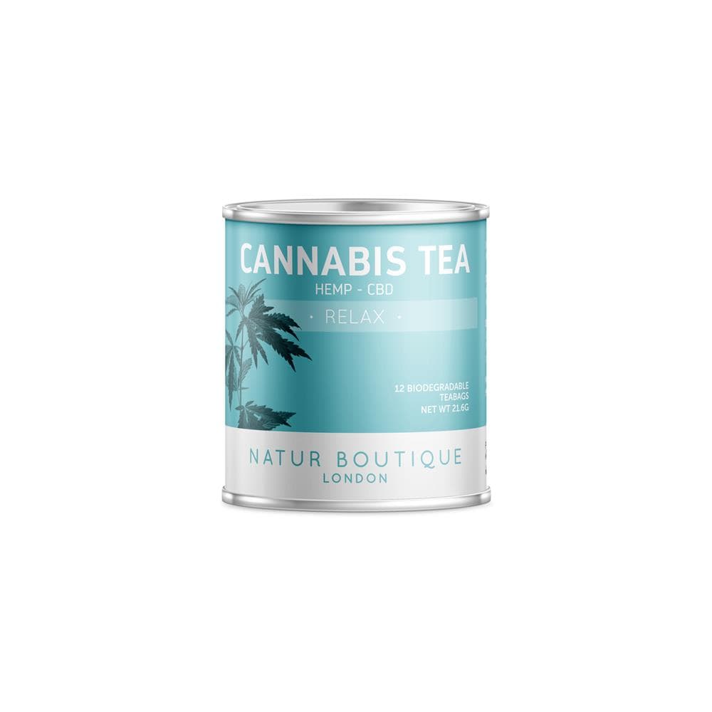 Our Cannabis Tea is a delicious relaxing herbal tea., Natur Boutique