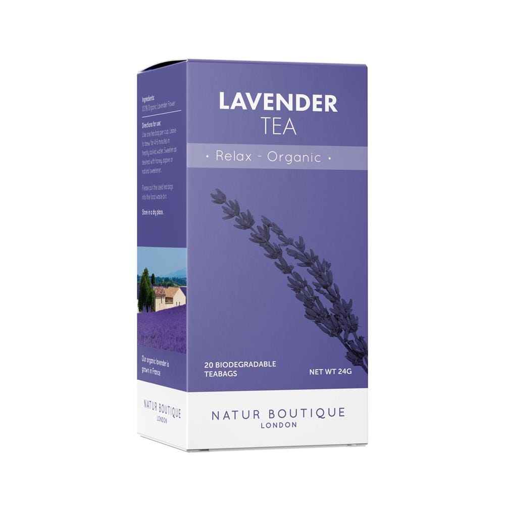 Organic Lavender Tea 20 teabags, Natur Boutique