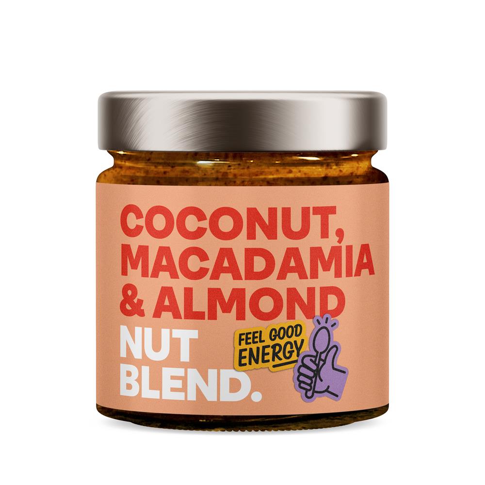 Coconut Macadamia & Almond Butter 200g, Nut Blend