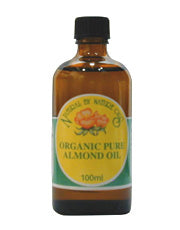 Almond Oil Organic 100ml, Natural By Nature Oils