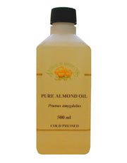 Almond Oil 500ml, Natural By Nature Oils