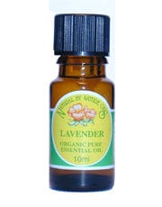 Lavender Organic Essential Oil 10ml, Natural By Nature Oils