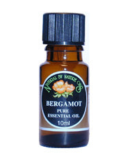 Bergamot Essential Oil 10ml, Natural By Nature Oils