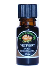 Vetivert Essential Oil 10ml, Natural By Nature Oils