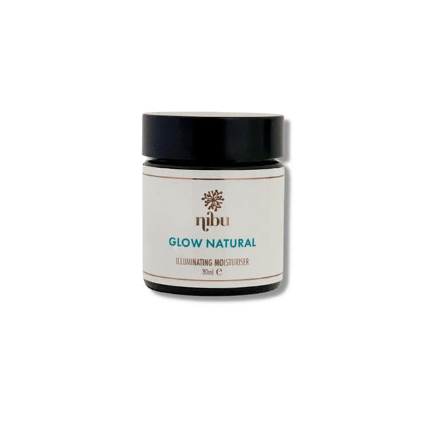 Glow Natural Moisturiser 30g, Nibu Naturals