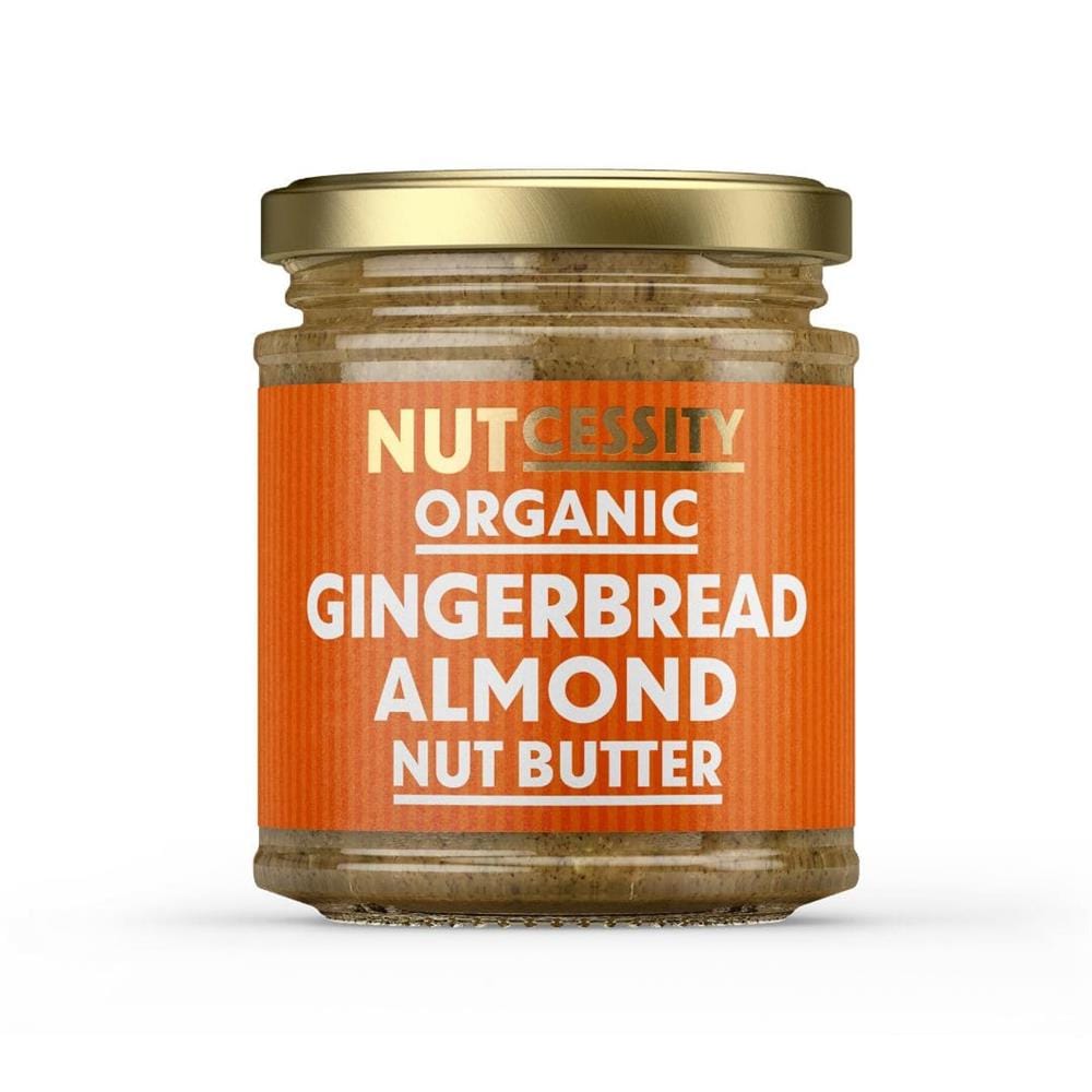 Organic Vegan Gingerbread Almond Nut Butter 170g [Peanut-Free], Nutcessity