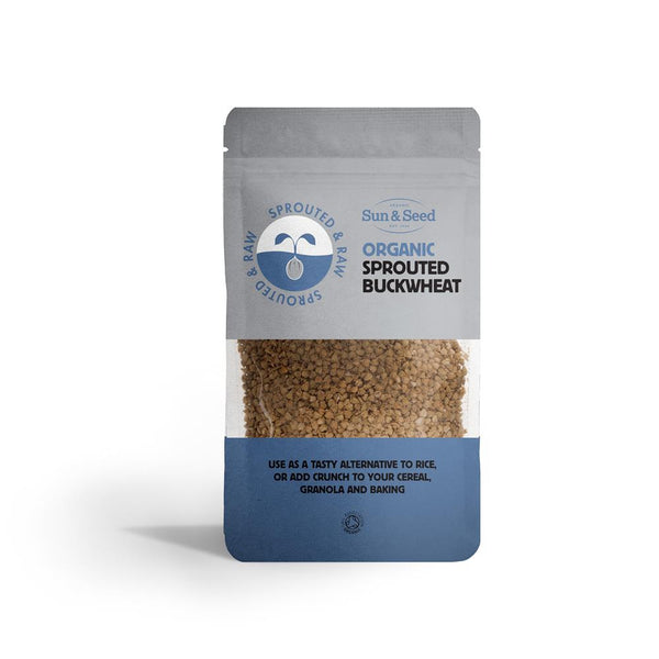 Sun and Seed Organic Sprouted & Raw Buckwheat 250g, Sun and Seed