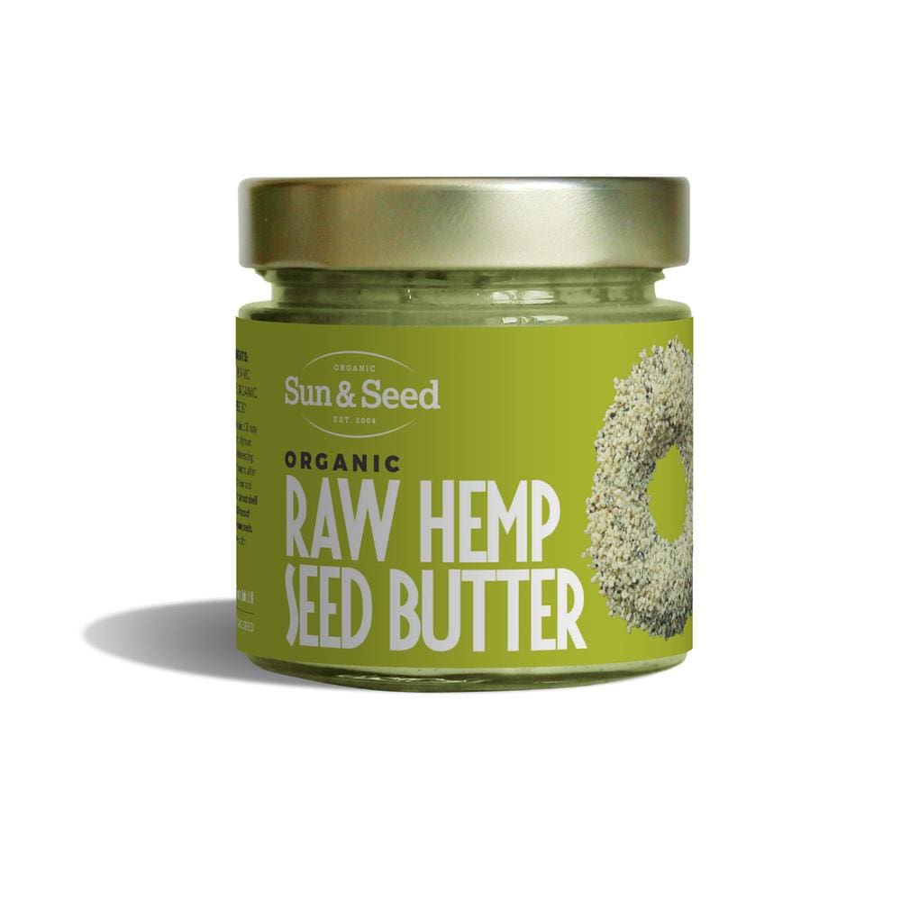 Sun and Seed Raw Hemp Seed Butter 200g, Sun and Seed