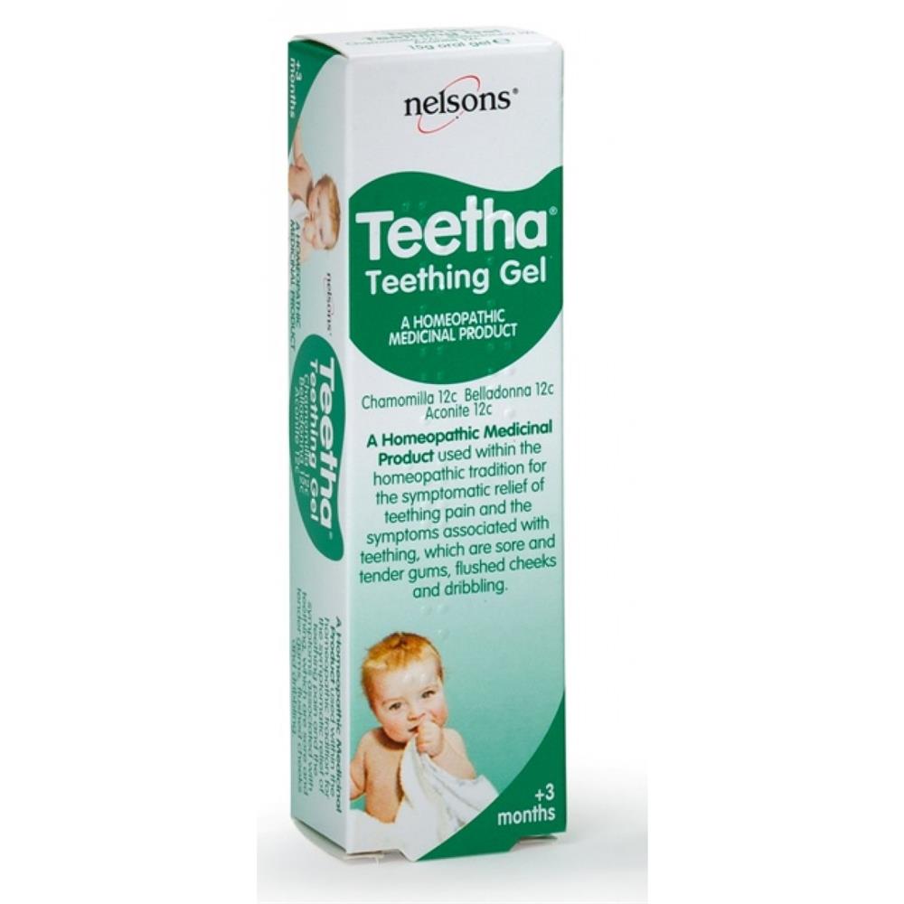 Teetha Teething Gel 15g, Nelsons