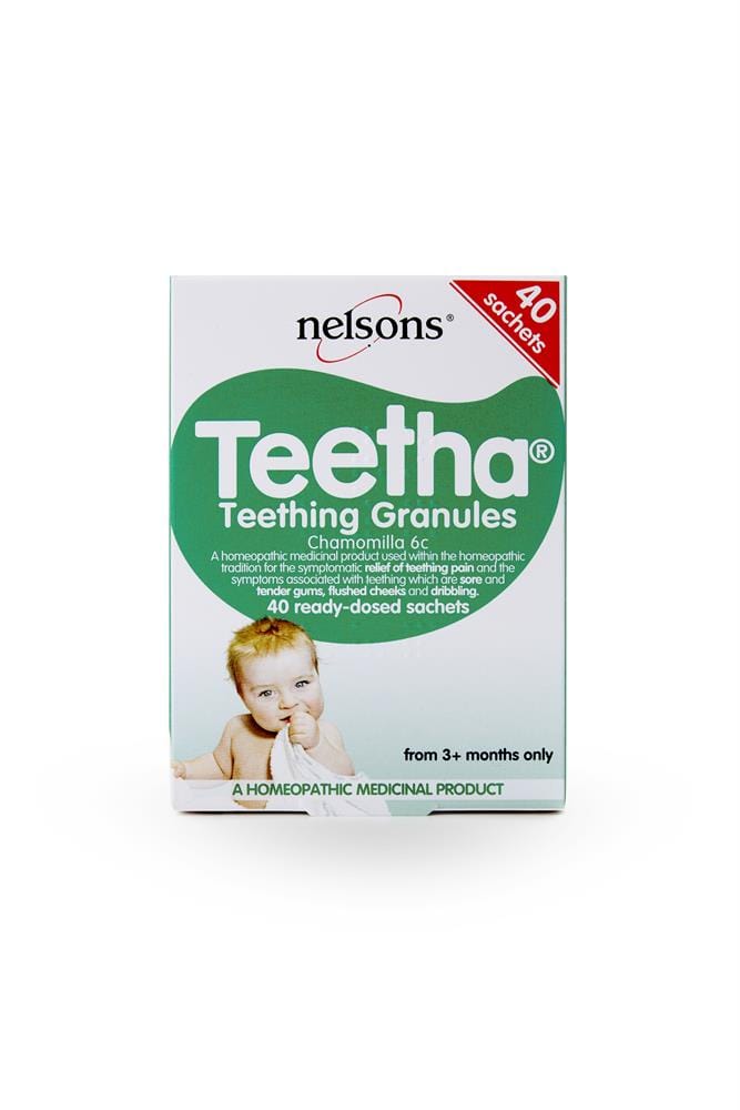 Nelsons Teetha Teething Granules 40 sachets, Nelsons