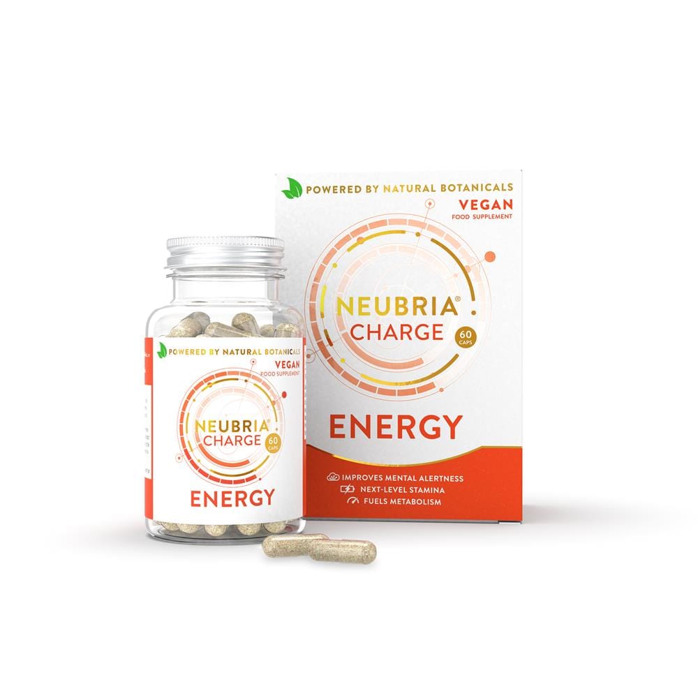 Charge Energy Vegan 60 Capsules, Neubria