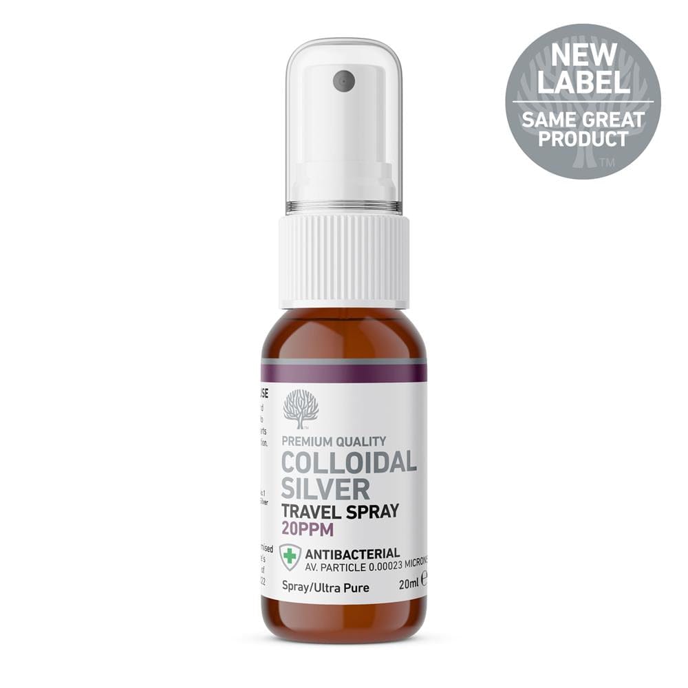 20ppm Colloidal Silver Spray Travel Size 20ml, Nature's Greatest Secret