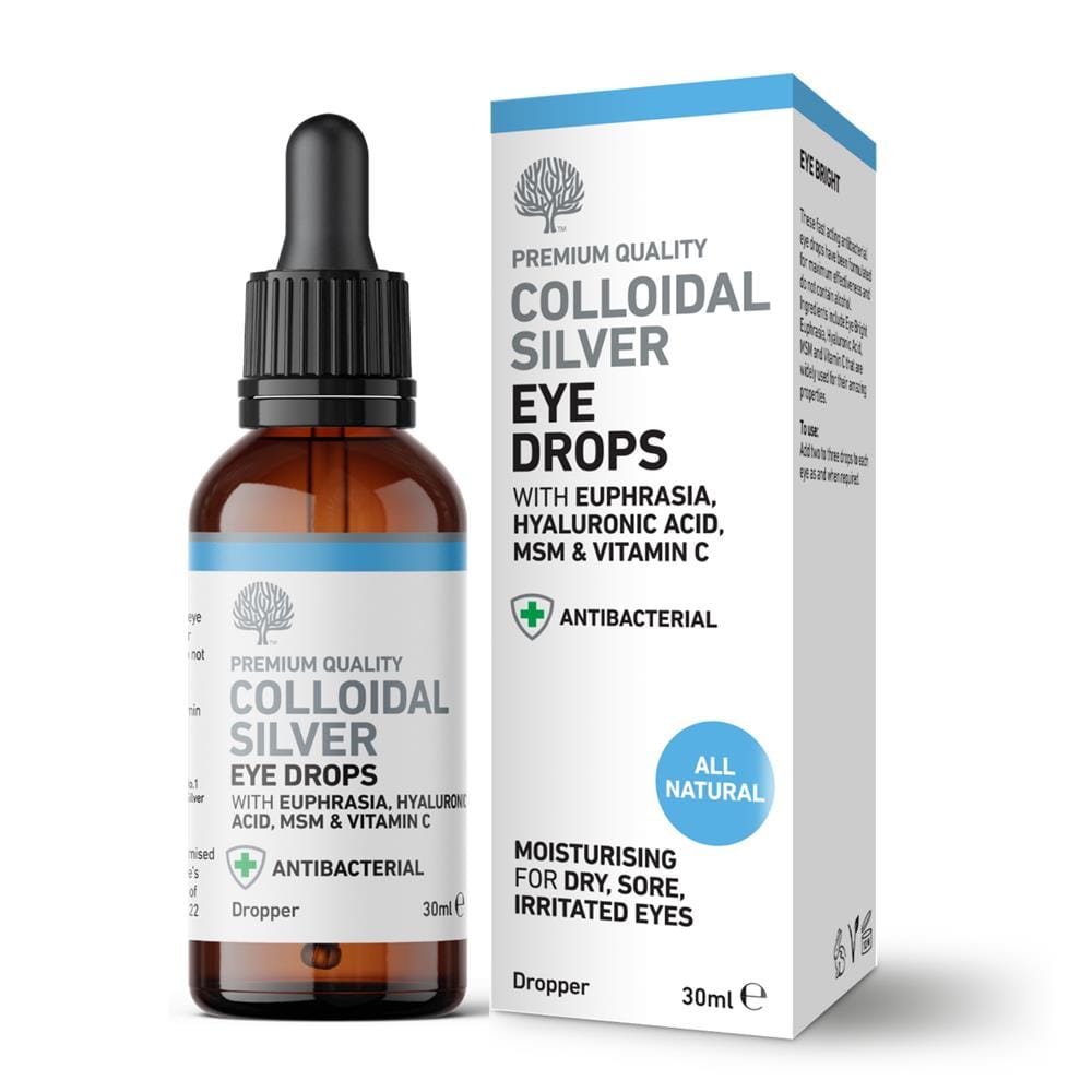 All Natural Colloidal Silver Eye Drops, Nature's Greatest Secret