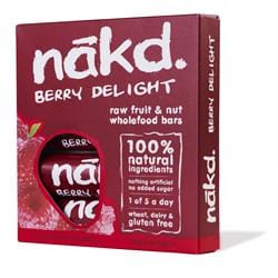 Nakd Berry Delight MP 4x35g, Nakd