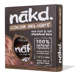 Nakd Cocoa Delight MP 4x35g, Nakd