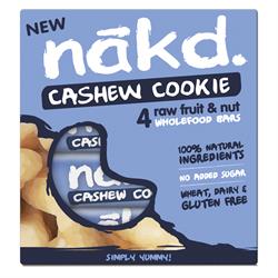 Nakd Cashew Cookie 4x35g, Nakd