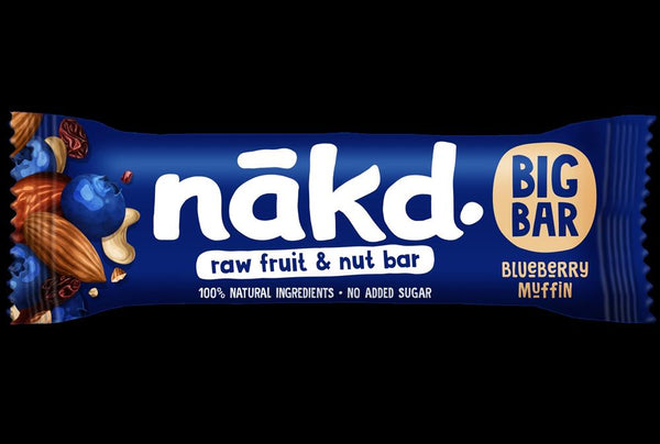 NAKD Blueberry Muffin Big Bar 45g, Nakd