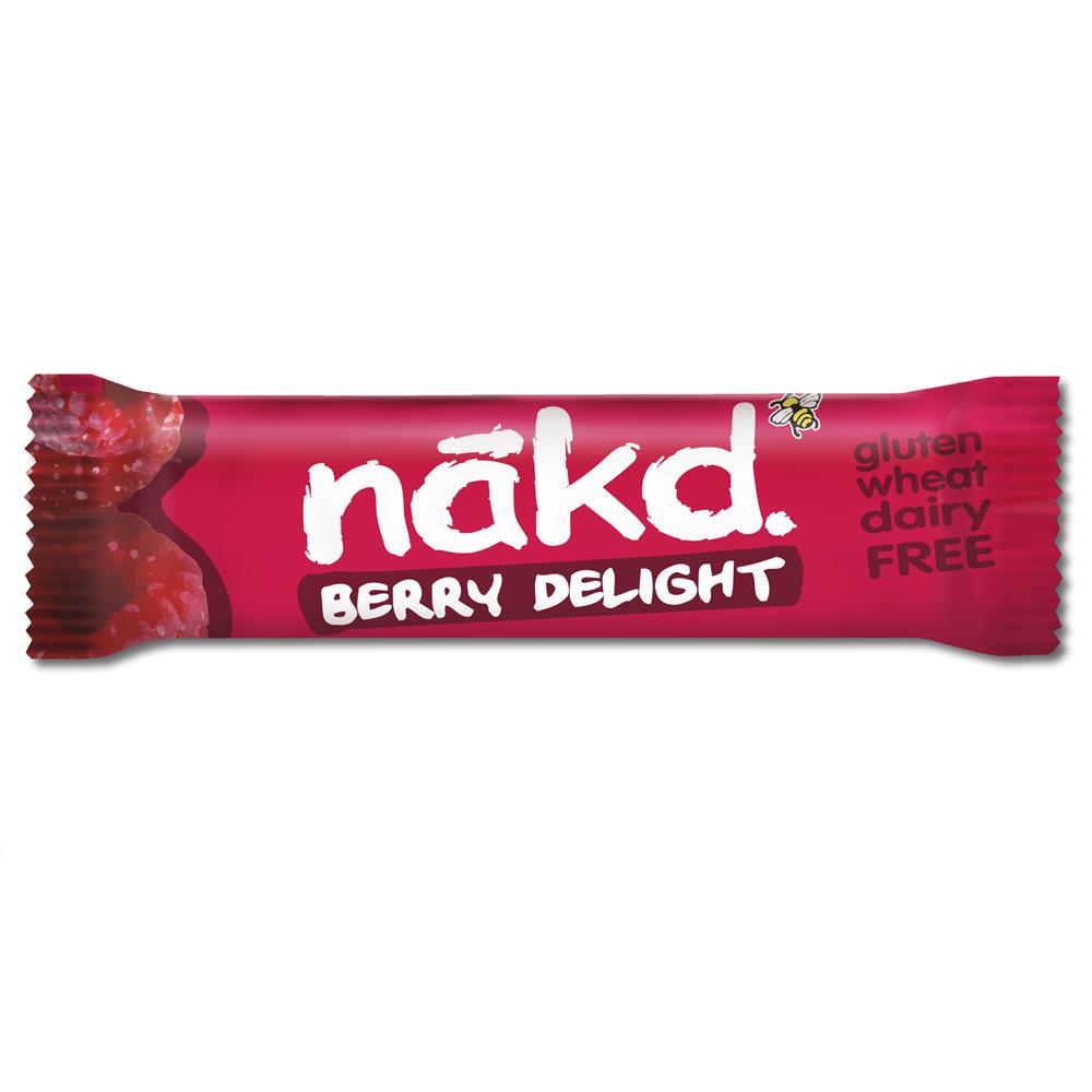 Berry Delight Gluten Free Bars 35g, Nakd