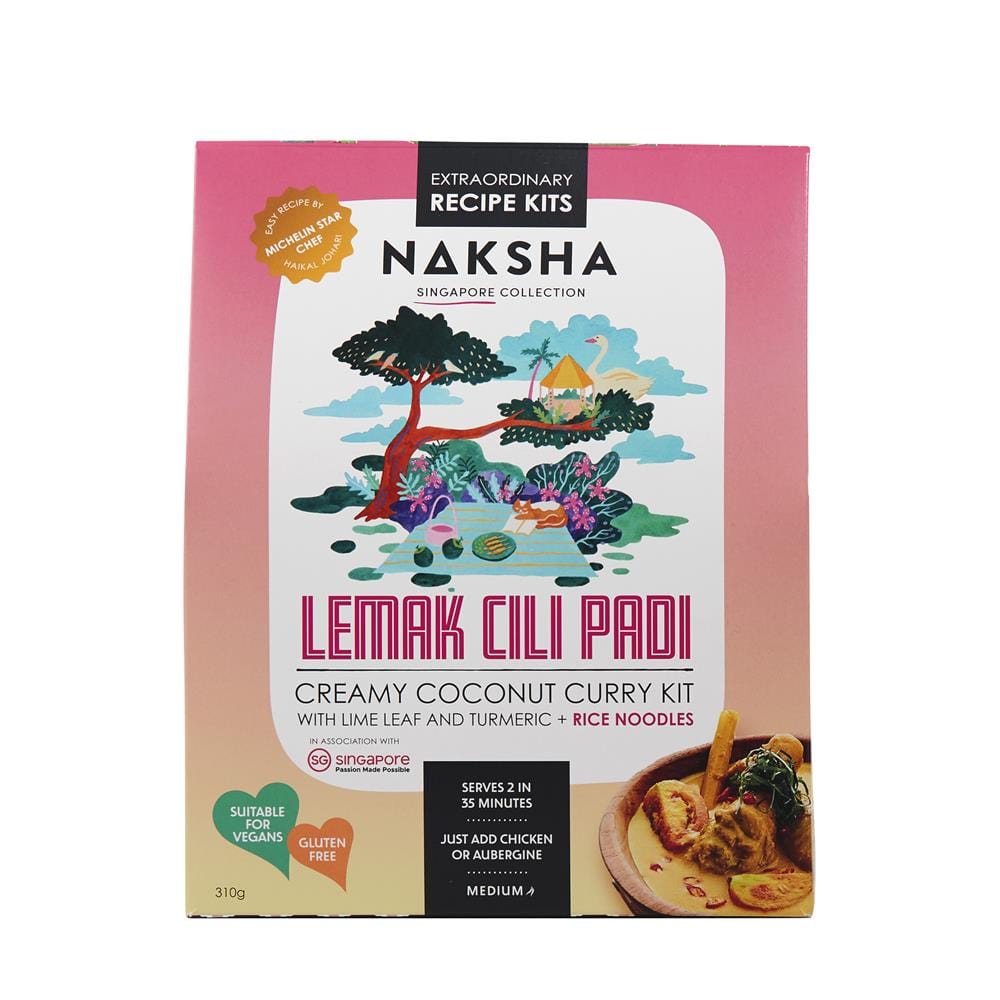 Creamy Coconut Curry Recipe Kit 310g Serves 2, Naksha Recipe Kits