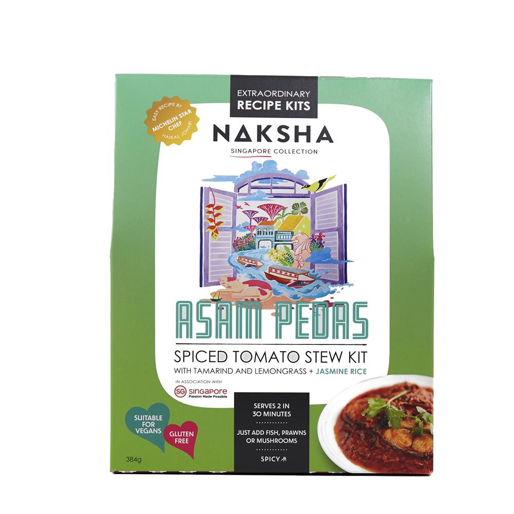 Spiced Tomato Stew Recipe Kit 390g Serves 2, Naksha Recipe Kits