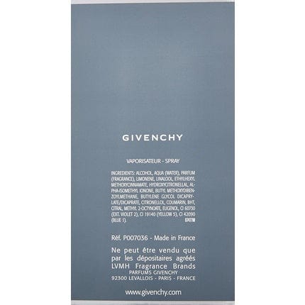 Givenchy caballeros solo 3.3 eau de spray de toilette 100ml