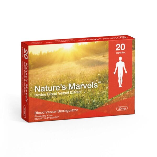 Nature's Marvels Blood Vessel Bioregulator – 20 Capsules – image 3