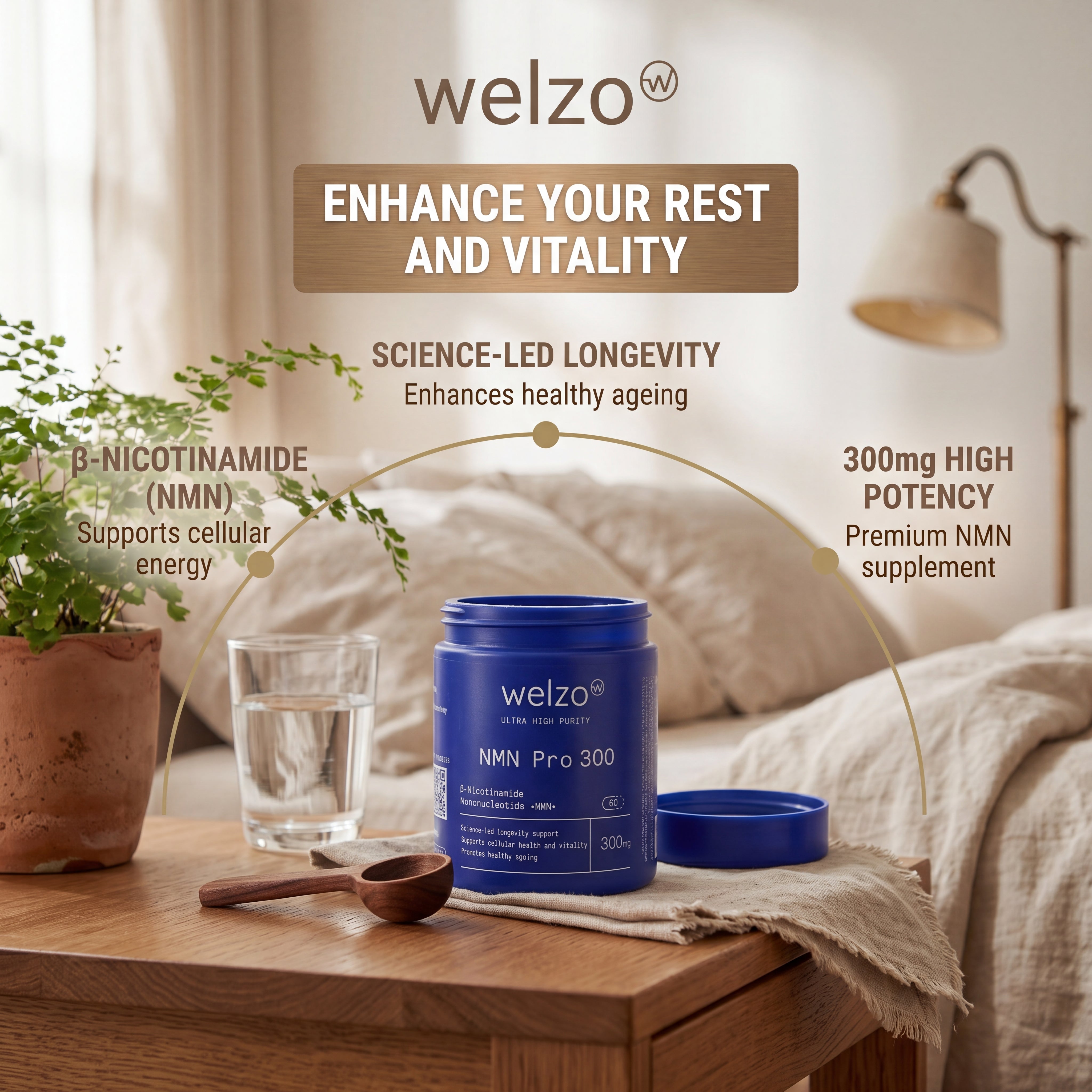 NMN Pro 300 - Welzo Ultra Purity