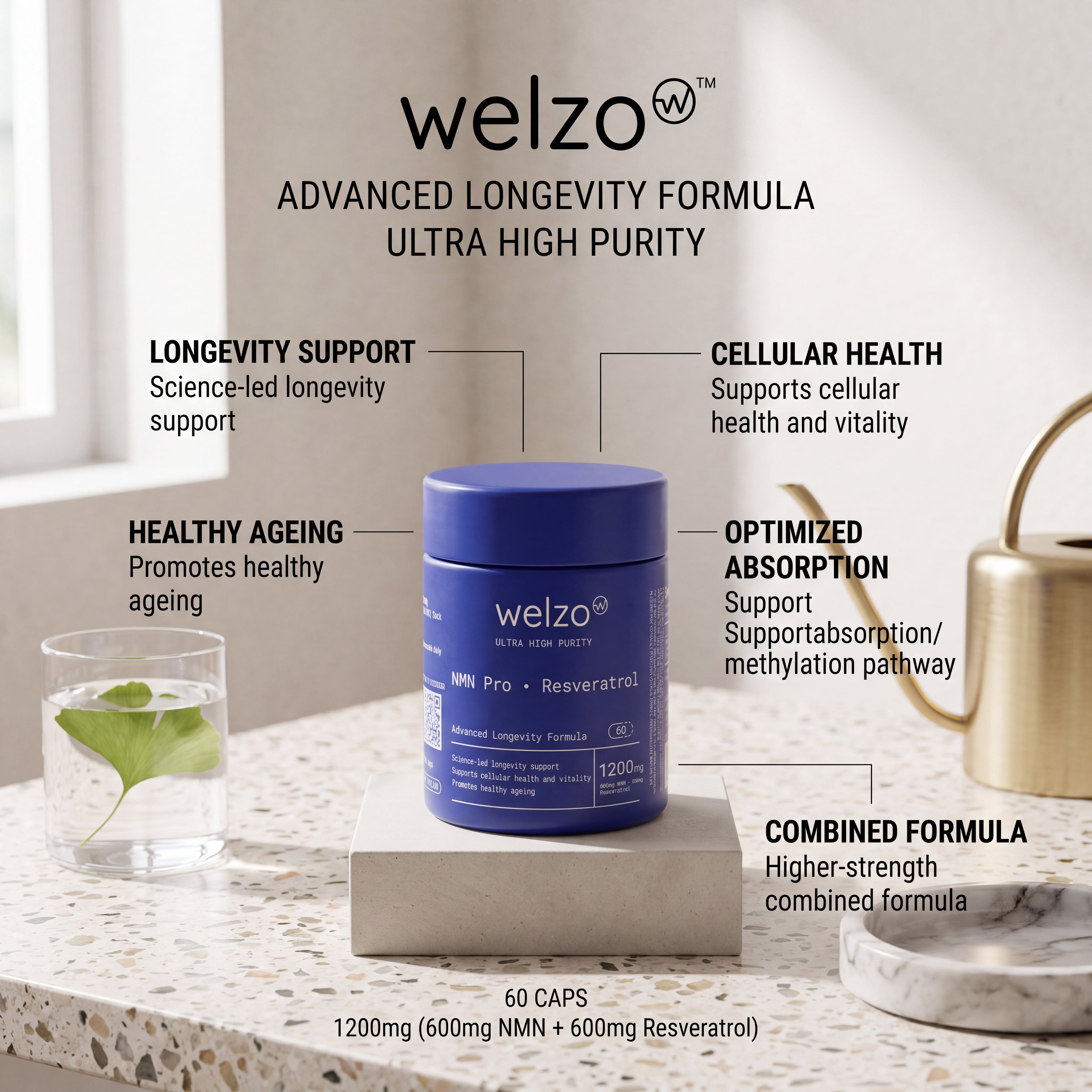 Welzo Ultra Purity Luteolin 500