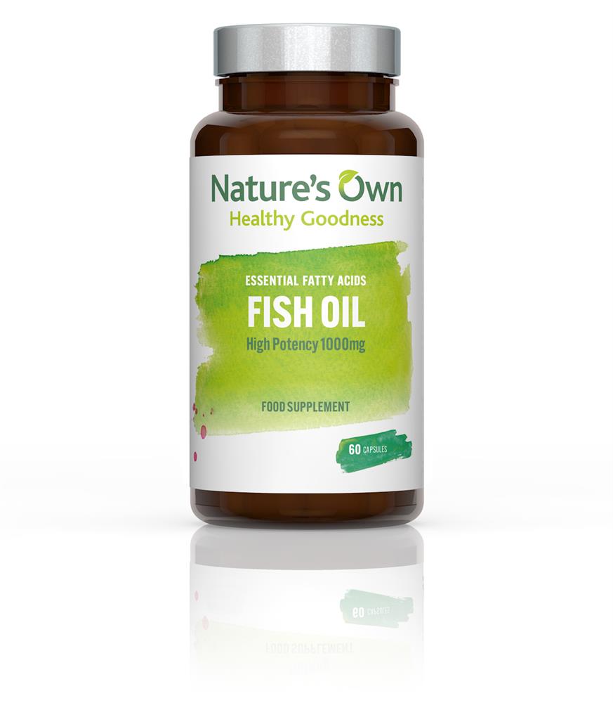 Nature's Own Fish Oil: High Potency 1000mg 60 caps, Natures Own