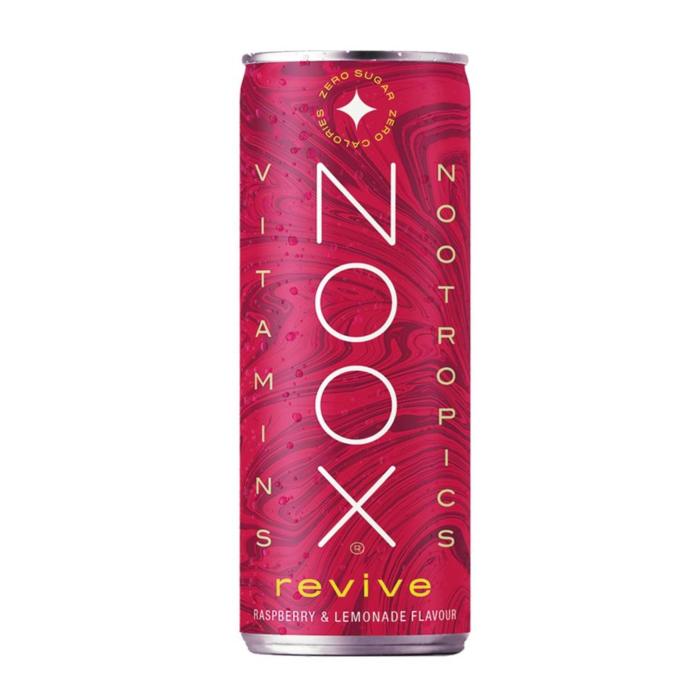 Nootropic & Vitamin Drink  in Raspberry & Lemonade 250ml, Noox