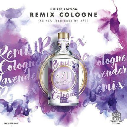 4711 Unisex Remix Lavender Eau de Cologne Spray 100ml