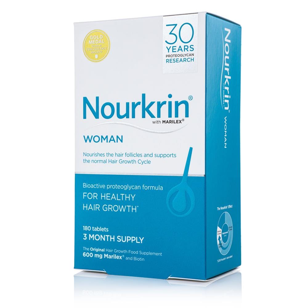 Nourkrin Woman 3 Month Supply 180 tablets, Nourkrin