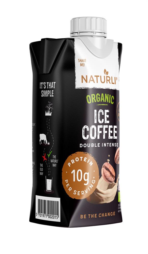 Naturli' Organic Iced Coffee 330ml, Naturli Ambient