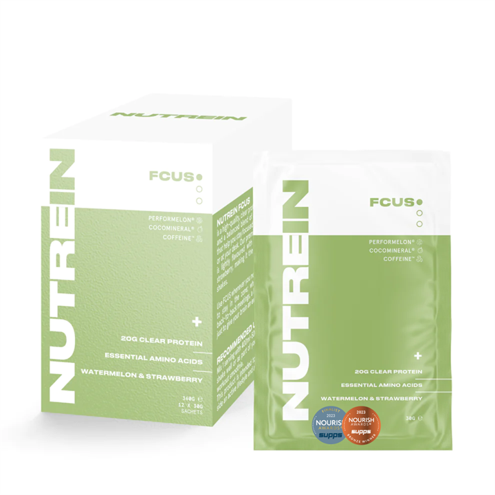 Nutrein FCUS 12x30g Watermelon & Strawberry