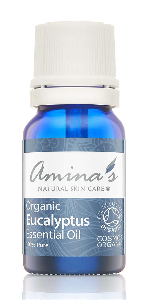 Pure Organic Eucalyptus Essential Oil 10ml, Amina's Natural Skincare