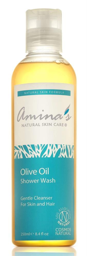 Organic Olive Oil Shower Wash for Everyday Use For All The Family, Amina's Natural Skincare