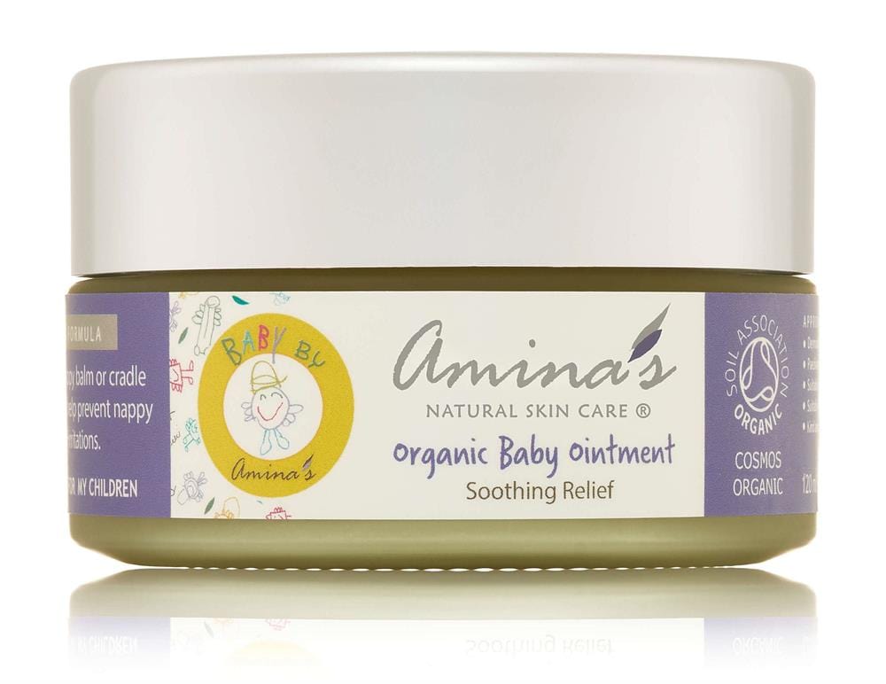 Organic Baby Ointment for Nappy Rash 120ml, Amina's Natural Skincare