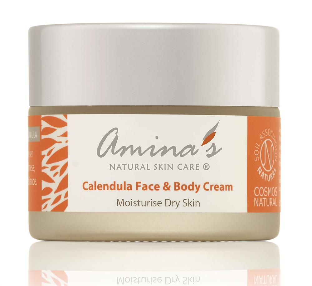 Face & Body Cream for Normal to Dry Skin 50ml, Amina's Natural Skincare