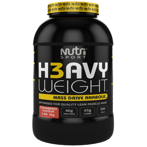 NutriSport H3avyweight Mass Drive Anabolic 3kg Banana