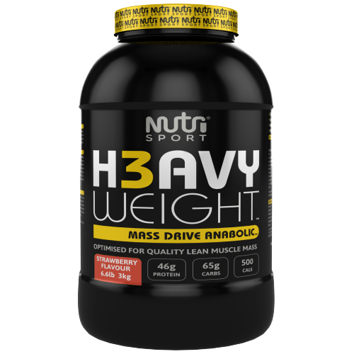 NutriSport H3avyweight Mass Drive Anabolic 3kg Banana