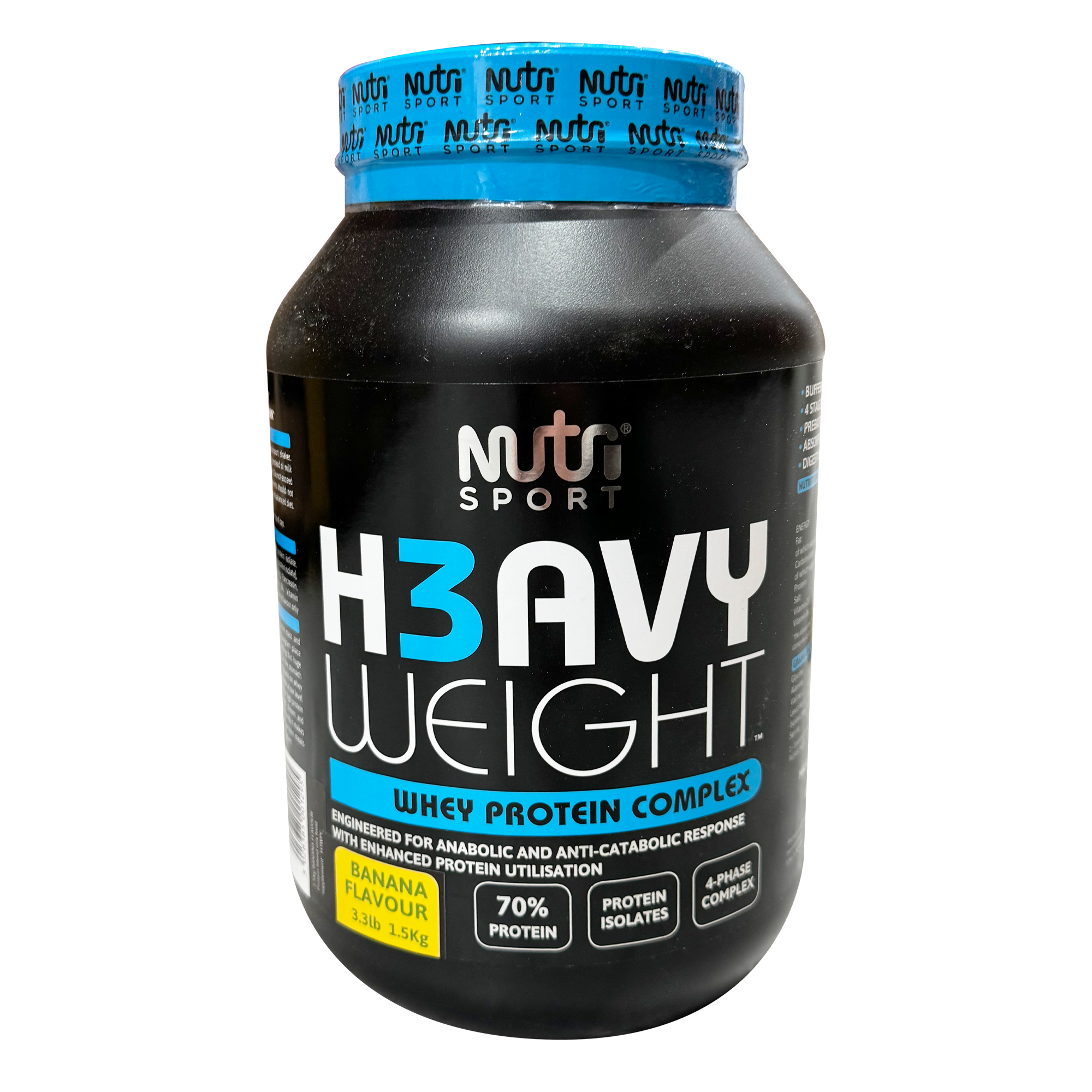 NutriSport H3avyweight Whey Protein Complex 1.5kg Banana