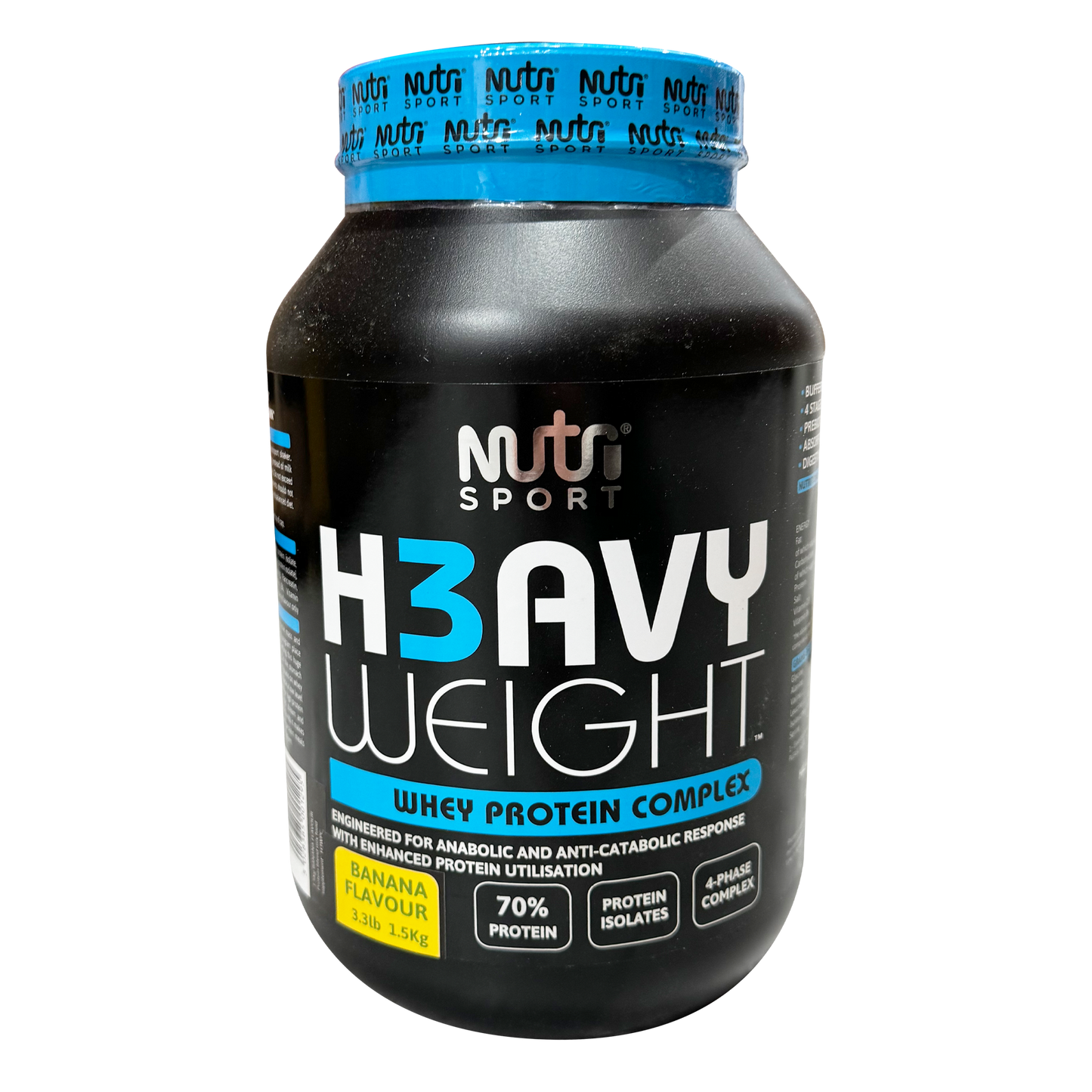 NutriSport H3avyweight Whey Protein Complex 1.5kg Banana